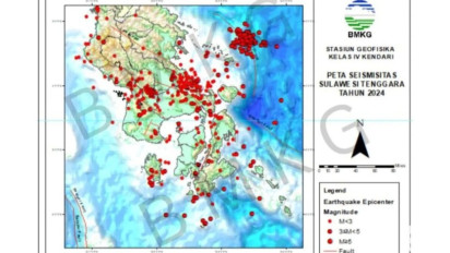 Dini Hari, Gempa Dangkal Guncang Kota Bima NTB
