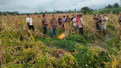 Geger Penemuan Mayat Tanpa Identitas di Tengah Sawah Lumajang, Kondisinya Tidak Utuh
