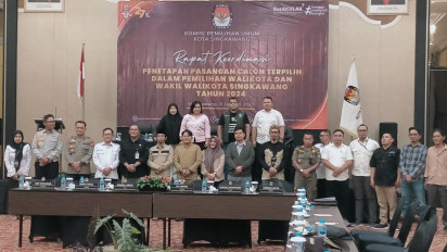 KPU Singkawang Tetapkan Paslon Wali Kota dan Wakil Wali Kota Terpilih Besok