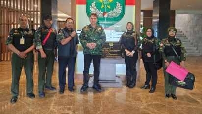 Sambangi Kodam Jaya, Hipakad Sampaikan Surat Permohonan Mediasi Pengosongan Rumah Dinas di Kalideres