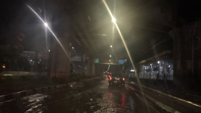 BPBD: Satu RT dan Jalan Terendam Banjir Akibat Hujan di Jakarta