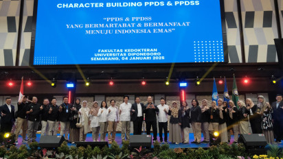 Gelar Kegiatan Character Building untuk PPDS, Rektor Undip Beri Apresiasi Materi Pendidikan Karakter Ary Ginanjar
