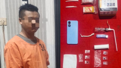 Menyamar Jadi Anak Kos, Pengedar Sabu-sabu Dibekuk Satnarkoba Polres Probolinggo