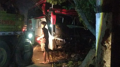 Olah TKP Ungkap Fakta Baru, Kecelakaan Bus Pariwisata di Kota Batu Tabrak 16 Kendaraan