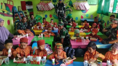 Warganet Ikut Bahagia Lihat Video Siswa Makan Bergizi Gratis