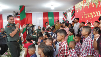 KSAD Maruli Simanjuntak dan Kodam I/BB Rayakan Natal dengan Renovasi Panti Asuhan Bait Allah