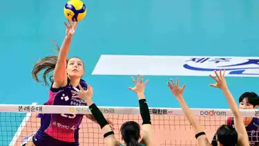 Marta Matejko, pemain asing terbaru Pink Spiders yang disebut bakal jadi rival Megawati Hangestri.