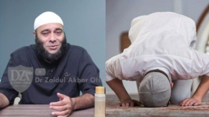 Ketika Sujud dalam Shalat Tolong Jangan Langsung Bangun, Ternyata ini Manfaat Dahsyatnya Kata dr Zaidul Akbar...