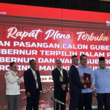 KPU Resmi Sahkan Hendrik-Vanath Sebagai Gubernur-Wakil Gubernur Maluku