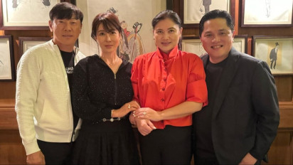 Jauh Sebelum Shin Tae-yong Dipecat, Istri dari Pelatih Toleran STY Ini pernah Jumpa Erick Thohir: Dia Orang yang ....