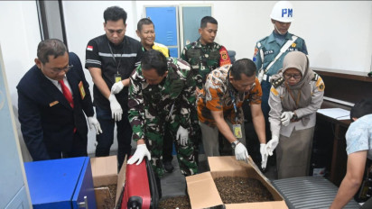 Pengiriman Jutaan Ekor Kalajengking Ilegal ke Luar Negeri Berhasil Digagalkan Petugas Gabungan Bandara JUANDA