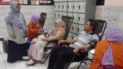 SD Muhammadiyah 11 Surabaya Gelar Donor Darah untuk Bantu PMI Jelang Ramadan