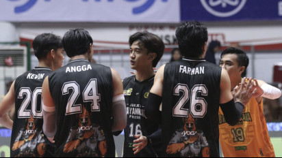 Bekuk Palembang Bank SumselBabel, Jakarta Bhayangkara Presisi Kejar LavAni di Puncak Klasemen Proliga 2025