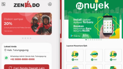 Muhammadiyah Punya Ojol Zendo, NU Ternyata Juga Punya Ojek Online NUjek untuk Saingi Grab dan Gojek: Ini Perbandingan Fiturnya