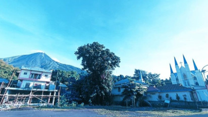 Badan Geologi Catat 53 Kali Gempa Vulkanik Gunung Karangetang