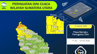 Cuaca Ekstrem, BMKG: Adanya Aktif Monsun Asia Sampai 2 - 3 Hari ke Depan