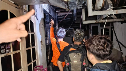 Kebakaran Melanda Sebuah Resto di Kranggan Jetis Yogyakarta, Petugas Masih Menyelidiki Penyebabnya