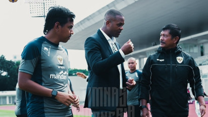 Celoteh Indra Sjafri saat Patrick Kluivert Sambangi Latihan Timnas Indonesia U-20: Biar Dipandang Sebelah Mata, Tim Ini Pernah Kalahkan Argentina