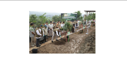 Penanaman Pohon Serentak Nasional: Pertamina EP Hijaukan 6,3 Hektar Lahan DAS