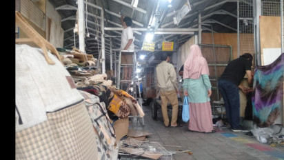 Hari Terakhir Pengosongan Teras Malioboro 2, Sekitar 300an Pedagang Belum Dapat Lapak Baru