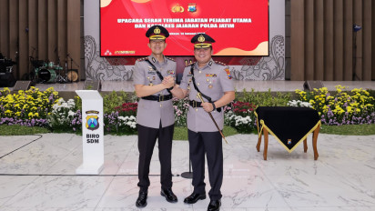 AKBP Ardi Kurniawan Resmi Jabat Kapolres Jombang Gantikan AKBP Eko Bagus Riyadi