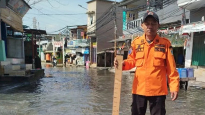 Sejumlah Lokasi di Jakarta Utara Masih Kebanjiran, Salah Satunya Kawasan Muara Angke