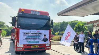 Mendag Lepas Ekspor Baja Sebanyak 1.200 Metrik Ton ke Selandia Baru