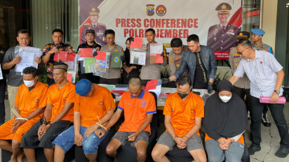 Pasutri di Jember Palsukan Identitas untuk Kredit Bank, Kerugian Capai Rp750 Juta