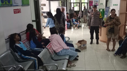 Diserang Tawon Vespa Usai Olah Raga, 10 Siswa SD di Pati Dirawat di Puskesmas dan Rumah Sakit