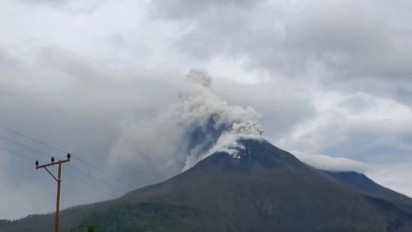 Kemenhub: Bandara Kuabang Kao Ditutup Sementara Akibat Erupsi Gunung Ibu