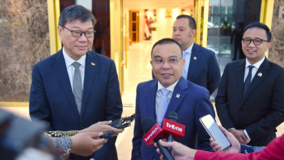 Dasco Sambut Dubes Singapura di DPR RI, Fokus Bahas Energi Baru Terbarukan