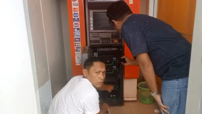 Heboh Pintu Kotak Mesin ATM BNI di Baubau Terbuka Sendiri Saat Transaksi Penarikan Uang