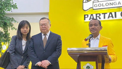 Bahlil Bertemu Menteri Departemen Hubungan Internasional dan Duta Besar China, Bahas Hilirisasi hingga BRICS