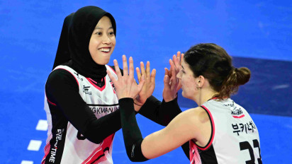 Link Live Streaming Pertandingan Red Sparks Vs Hi-Pass, Usaha Megawati Hangestri Salip Gyselle Silva di Top Skor Liga Voli Korea