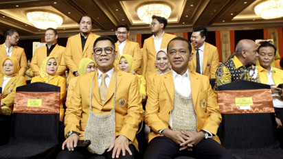 Bahlil Lahadalia Resmi Jadi Ketua Dewan Kehormatan DPP Ormas MKGR