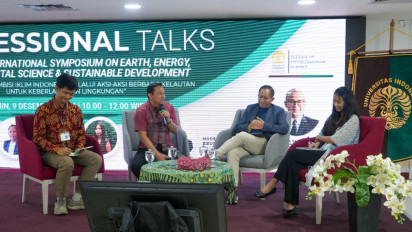 Akademisi Sekolah Ilmu Lingkungan UI Dorong Strategi Hadapi Krisis Iklim Berbasis Kelautan