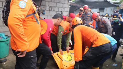 Tiga Korban Longsor di Denpasar Ditemukan Tewas, Dua Masih dalam Pencarian