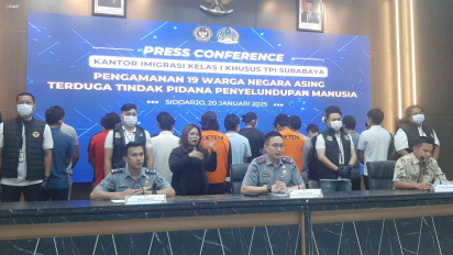 Imigrasi Surabaya Gagalkan Upaya Penyelundupan 17 Warga Nepal ke Eropa