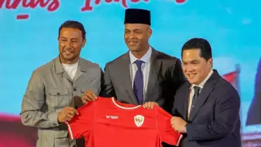 Erick Thohir menunjuk para pelatih Belanda di tim kepelatihan Timnas Indonesia yakni Patrick Kluivert, Denny Laandzat dan Alex Pastoor