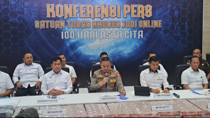 Polisi Tangkap 4 Tersangka Kasus Judi Online yang Alirkan Dana ke Hotel Aruss Semarang