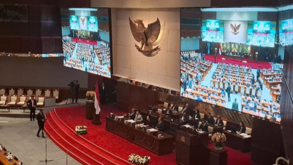 Rapat Paripurna DPR Setujui RUU TNI Masuk Prolegnas Prioritas 2025