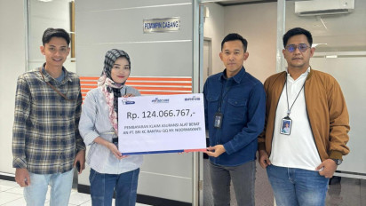 Alat Berat Rusak Usai Alami Kecelakaan, BRI Cairkan Asuransi Rp124 Juta