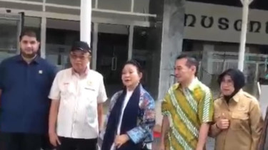 Titiek Soeharto dan Jajaran Sidak ke Lokasi Pagar Laut Tangerang Hari Ini