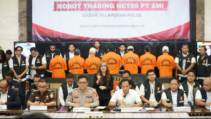 Polisi Tetapkan 15 Tersangka dalam Kasus Investasi Bodong Robot Trading Net89, Tiga Masih Buron