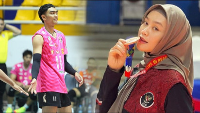 7 Atlet Voli Proliga yang Cinlok dan Berujung Menikah hingga Punya Momongan, Nomor 5 Sahabat Dekat Megawati Hangestri Red Sparks
