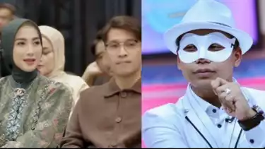 Kolase foto Desy Ratnasari dan Ruben Onsu, Ahli firasat Wirang Birawa