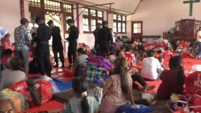 Erupsi Gunung Ibu di Halmahera Barat, 1.214 Jiwa Mengungsi