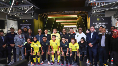 Gaet PUMA, Intip Tampilan Anyar Jersey Timnas Malaysia