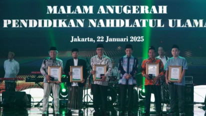 PBNU Beri Penghargaan pada Tokoh dan Lembaga Pendidikan, Ada Pesantren Ekologi Ath Thaariq Hingga Pesantren Yaa Bunayya