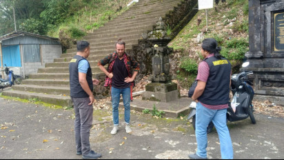 Nekad Naik Gunung Agung Tanpa Pemandu, Turis Jerman Diamankan Imigrasi 